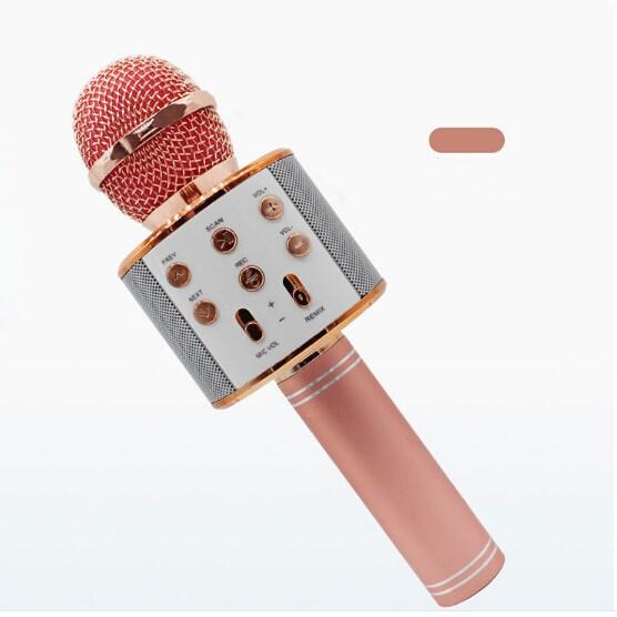Magic Q9 Bluetooth Wireless Microphone Handheld Microfono KTV With Speaker Mic Loudspeaker Karaoke Q7 Upgrade For android phone
