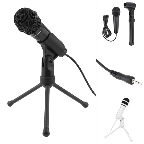 SF-910 Portable Multifunctional Computer Capacitive Microphone for Live Broadcast / Meeting / Speech with Detachable Bracket PMP_51J