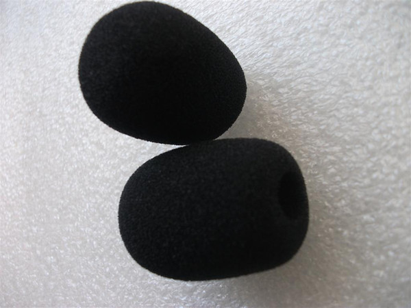 Foam microphone windscreen windshields with 11mm hole 32mm inner length 50pcs/lot