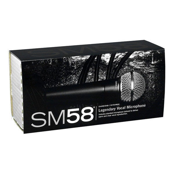 SM58S Dynamic Cardioid Legendary MIC SM 58 58S Warm Clear brand Vocal Micphone with Retail box free DHL