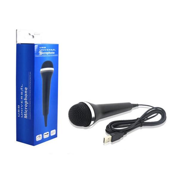 Universal Karaoke Mic for PS4 PS3 XBOX One 360 Wii U PC Games USB Microphone For Wii Video Games USB Microphone Handheld Wired