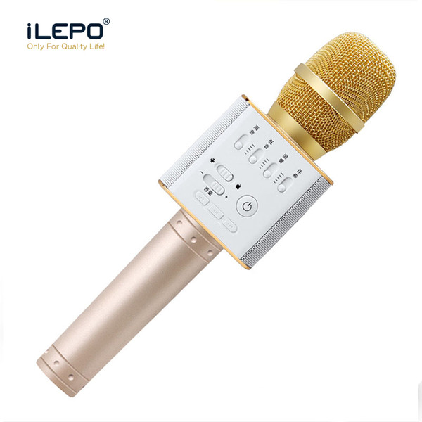 Q9 Handheld Microphone Bluetooth Wireless KTV With Speaker Mic Microfono Handheld for Smartphone Portable Karaoke Player