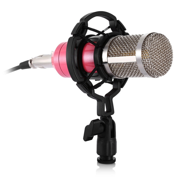 BM - 800 BM800 Dynamic Condenser Wired Microphone Mic Sound Studio for Singing Recording Kit KTV Karaoke with Shock Mount