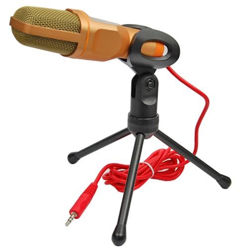 NEW Professional Condenser Sound Podcast Studio Microphone For PC Laptop Skype MSN Microphone