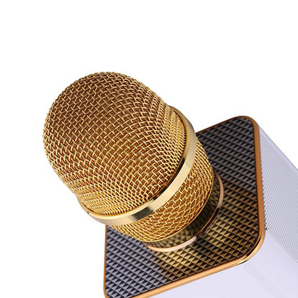 Magic Q9 Bluetooth Wireless Microphone Handheld Microfono KTV With Speaker Mic Loudspeaker Karaoke Q7 Upgrade For android phone 2018 New