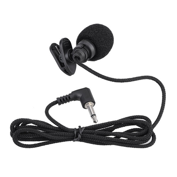 Mini Portable Clip-on Lapel Hands-free 3.5mm Jack Condenser miniphone Mic for Computer PC Laptop Loudspeaker