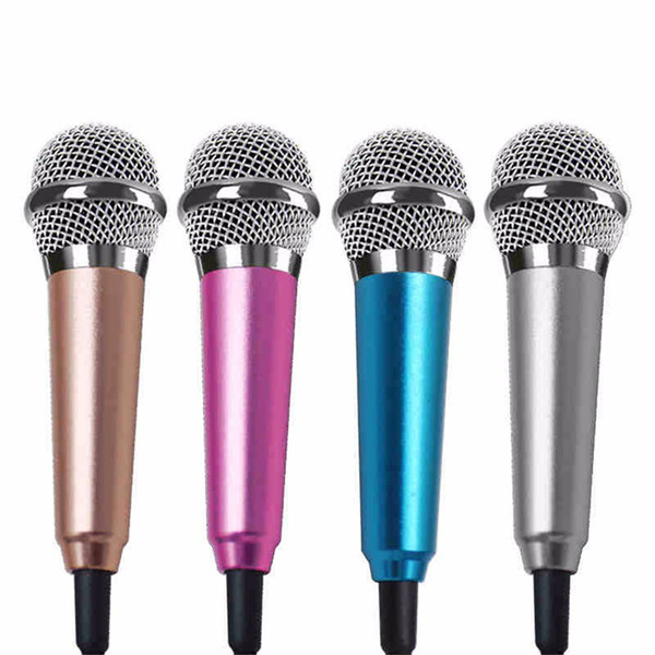3.5mm Wired Microphone Clip On Mini Lapel Mini Headset Microphone For Mobile Phone Sing Song Karaoke Microphone Hot Sale