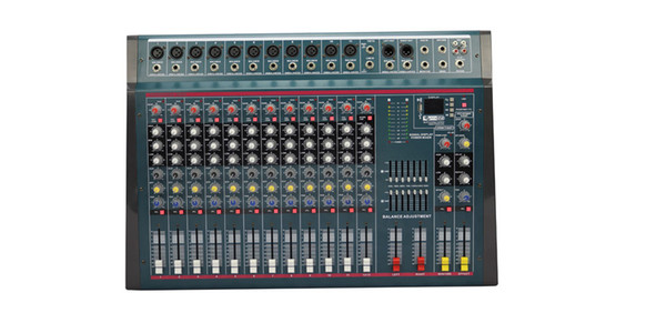 12Channels(11mono+1Stereo) Echo Effect 2x500W Bluetooth USB Powered Mixer DN1250