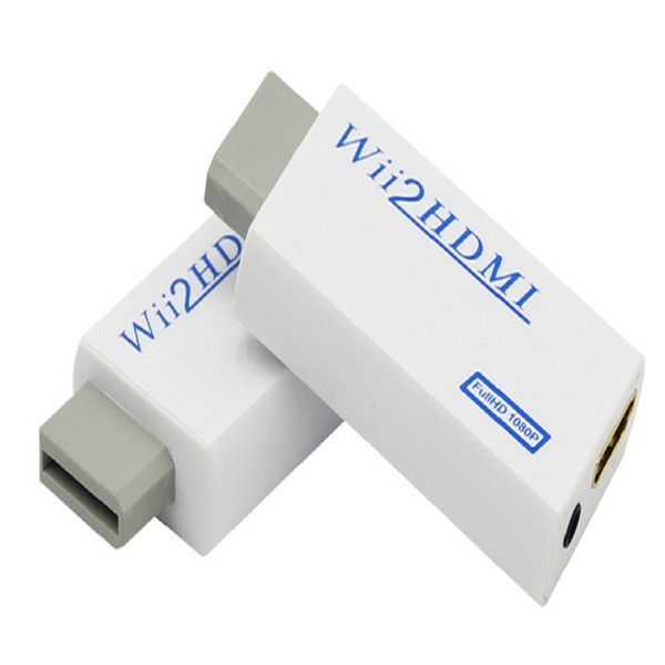 Support 720P 1080P Original For Wii to for HDMI Adapter Converter 3.5mm for Wii2HDMI