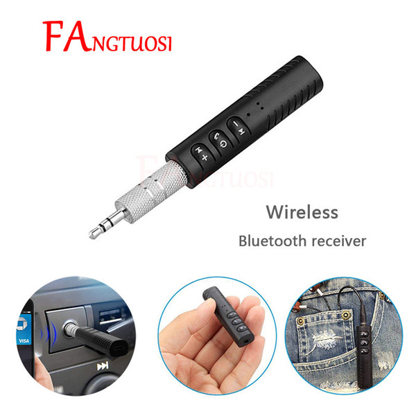 Mini AUX Audio Bluetooth Receiver 3.5mm Wireless Receiver Bluetooth Headphone Adapter Hands Free For Car Bluetooth Adapter