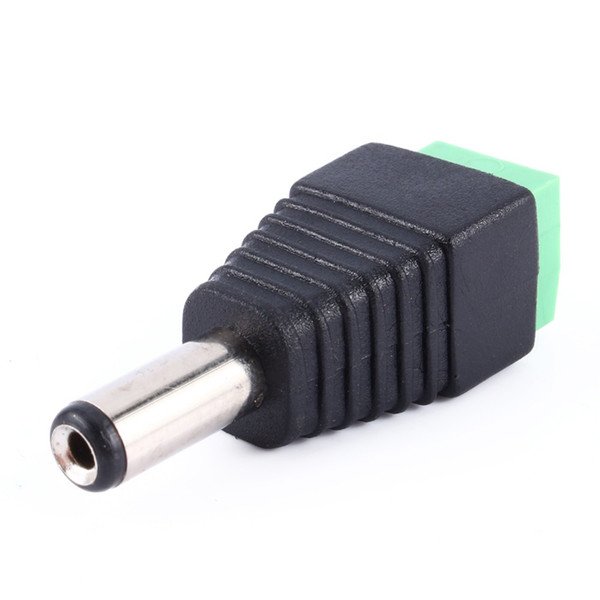 adapter 2.1 x 5.5mm DC Power Male Jack Adapter Adaptador Connector Plug for CCTV LED Light