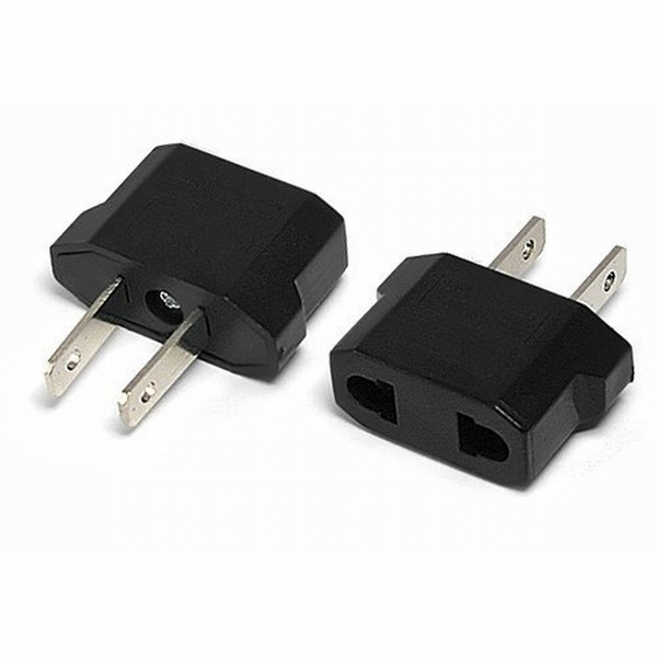 300PCS Universal European EU to US USA American Plug Converter Socket in Adapter Adaptor Travel Tomada de Parede Electrical Outlet