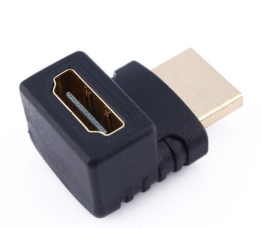 Hot A/V Cables Electronics HDMI Male to HDMI Female Cable Adaptor Converter Extender 270/90 Degree Angle for 1080P HDTV for Hdmi Adapter