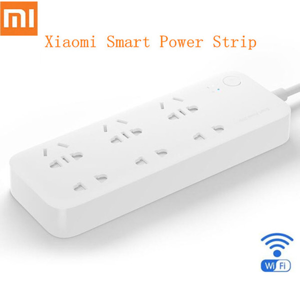 Xiaomi Mijia Smart Power Strip power plug Intelligent Power Strip WiFi Wireless Remote on off with Phone APP Control 6 Ports