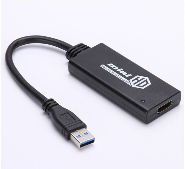 HD 1080P USB 3.0 To HDMI Video Cable Adapter Converter For PC Laptop #DY1908