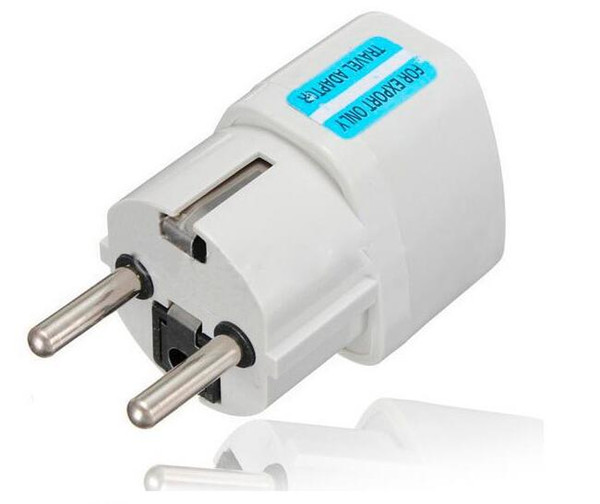 Promotion Universal European AC Plug round 2 pin Travel Adapter US to EUROPE AC Power Plug Travel Adapter