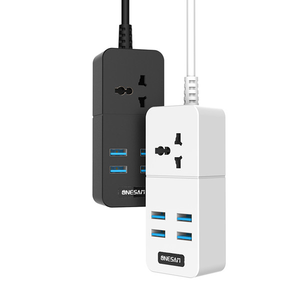 Presale 5pcs OS-T106 1 Power Socket 4 USB HUB with auto-id identification switch HUB Multi High-Speed 2.1A Switch Portable USB Socket