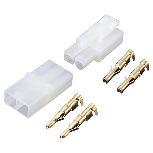 5pcs RC R/C 7.2v Tamiya Battery Male Female Connector Plug Set Gold Plated Pins