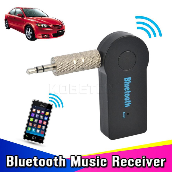 Universal 3.5mm Streaming Car A2DP Wireless Bluetooth Receiver Bluetooth Car Kit AUX Audio Music Adapter Bluetooth3.1 bluetooth Handsfree wi