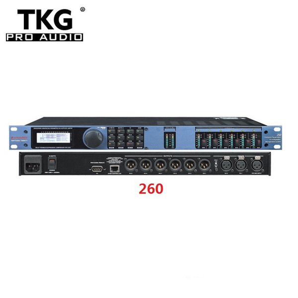 TKG top quality dj equipment effect Sound processor 260 Driverack Drive Rack 260 DriveRack 260 digital speaker processor