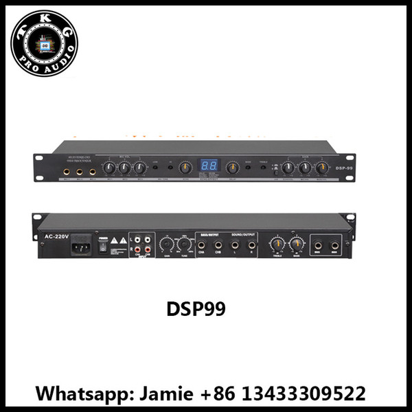 DHL shipping 99 kinds of digital reverb effect professional sound system dbx DSP99 processor audio processor