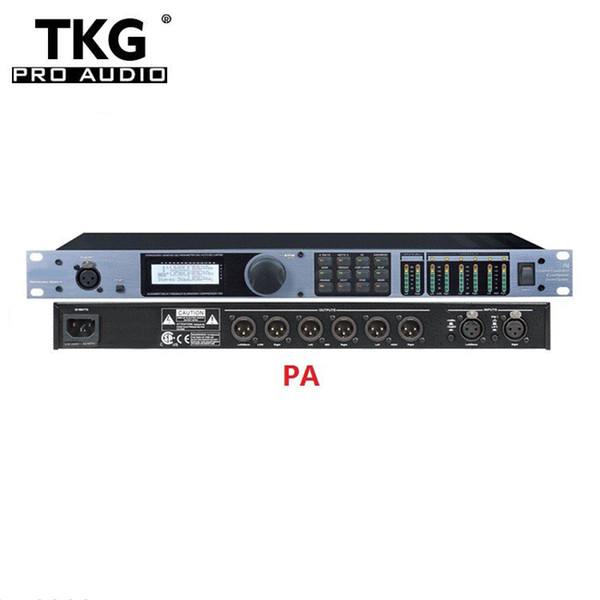 TKG karaoke professional digital audio processor factory speaker DriveRack PA processor 2 in 6 out effect PA processor