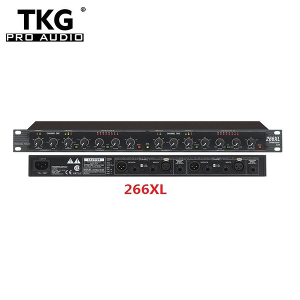 TKG sound systems equipment dj audio Professional precision maximizer dual channel compressor limiter 266XL speaker limiter