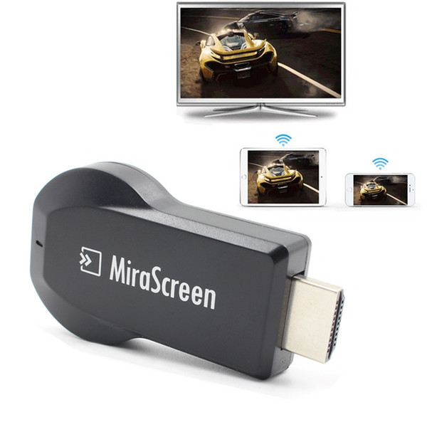 Mirascreen 2.4G Wifi Display Dongle HD Media Player TV Stick Miracast DLNA Airplay Wireless Screen Mirroring Adapter