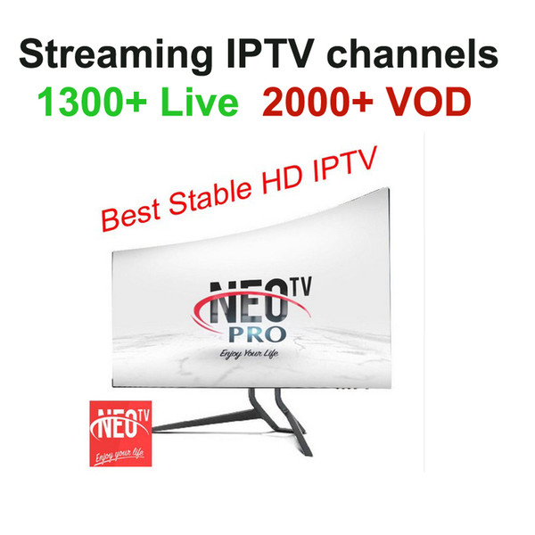 1year Neotv PRO 1300 Channels QHDTV IPTV Europe Arabic French Germany IPTV subscription code LiveTV for M3U MAG254 Android Smart TV