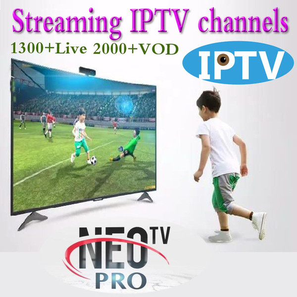 1 Year NEOTV Pro IPTV French Channels Subscription Arabic Spanish Portuguese African European IPTV Package m3u NEO VOD