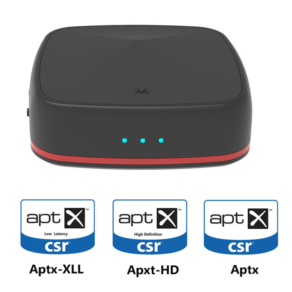 Aptx-hd Bluetooth 5.0 Audio Transmitter Receiver CSR8675 Aptx HD Adapter Optical Toslink/3.5mm AUX/SPDIF for Car TV Headphones Home Theater