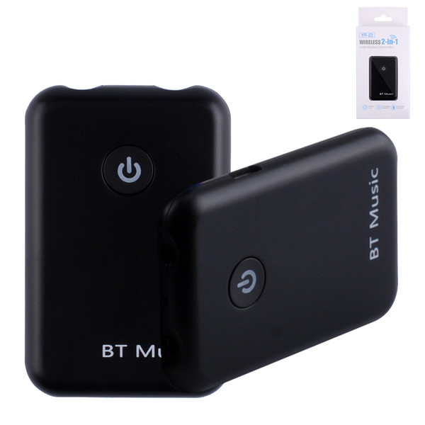 Bluetooth V4.2 Transmitter/Receiver 2-in-1 Wireless 3.5mm Audio Adapter APT-X HD Sound Quality Lossless Transmission BT Music