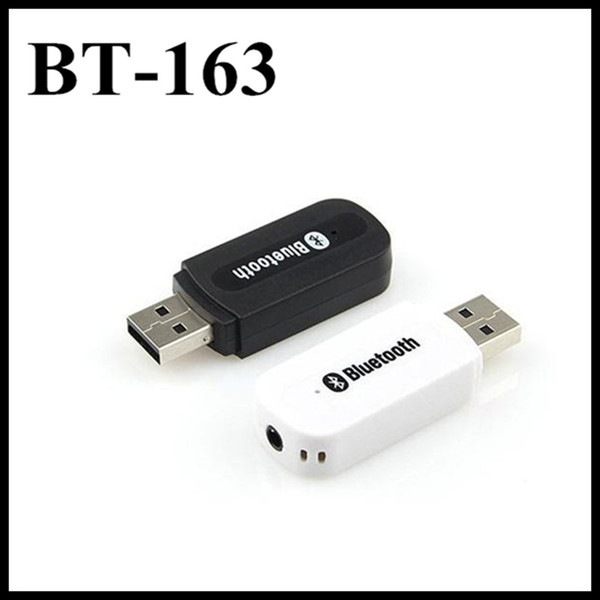 BT-163 Bluetooth Receiver USB Wireless Bluetooth 3.5mm Music Audio Car Handsfree Receiver Adapter Bluetooth 2.1 USB Audio Music Receiver