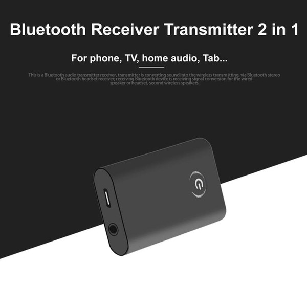 B9 Bluetooth Transmitter & Receiver 2 in 1 Audio 3.5mm Plug Wireless Adapter for Cellphone Tablet Bluetooth Audio Device