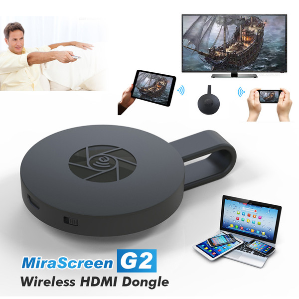 MiraScreen G2 Wireless HDMI Dongle TV Stick 2.4G 1080P HD TV Dongle Plug And Play Chromecast Google Chromecast