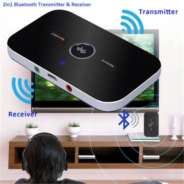 2 in 1 Bluetooth Transmitter Receiver Wireless Receiver Portable Audio Player Aux 3.5mm Home Stereo TV Audio Adapter