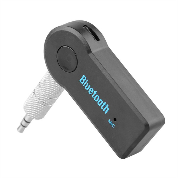 Handfree Wireless 3.5mm AUX Audio Car Bluetooth FM Transmitter Stereo Music Receiver A2DP Multi media Receiver Adapter Car Acc