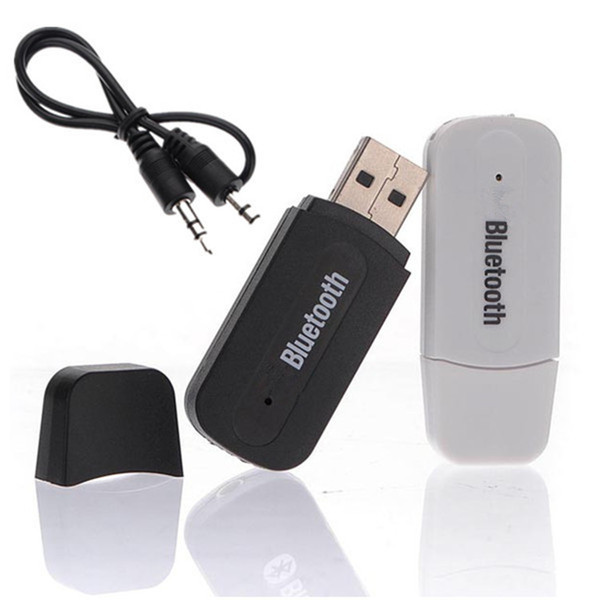 wholesale USB Wireless Bluetooth Music Stereo Receiver Adapter AMP Dongle Audio home speaker 3.5mm