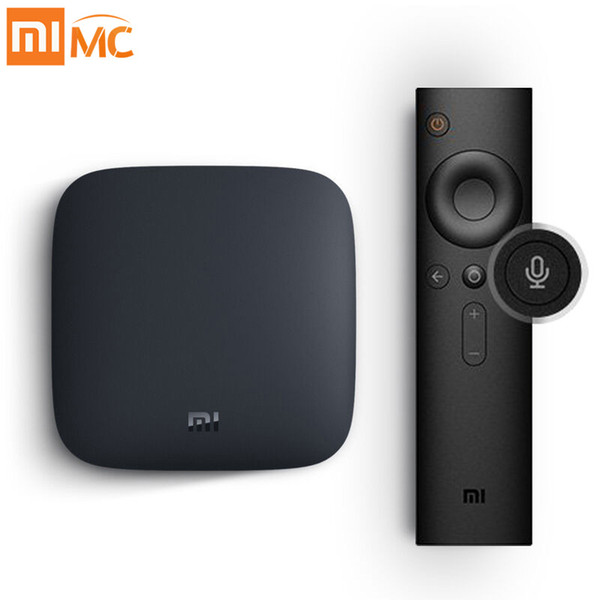 International Xiaomi MI BOX 3 Android 8.0 Smart WIFI Bluetooth 4K HDR H.265 Set-top TV Box Youtube Netflix DTS IPTV Media Player