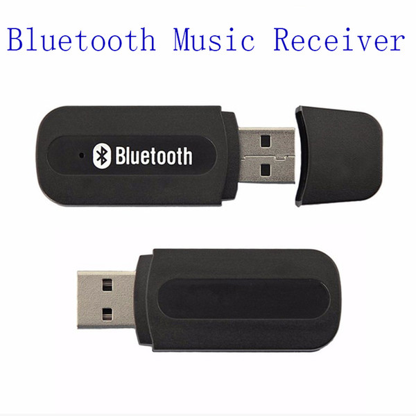 Portable USB Bluetooth Audio Music Streaming Receiver Adapter with 3.5 mm Stereo Output for Home Stereo Portable Speakers Headphones