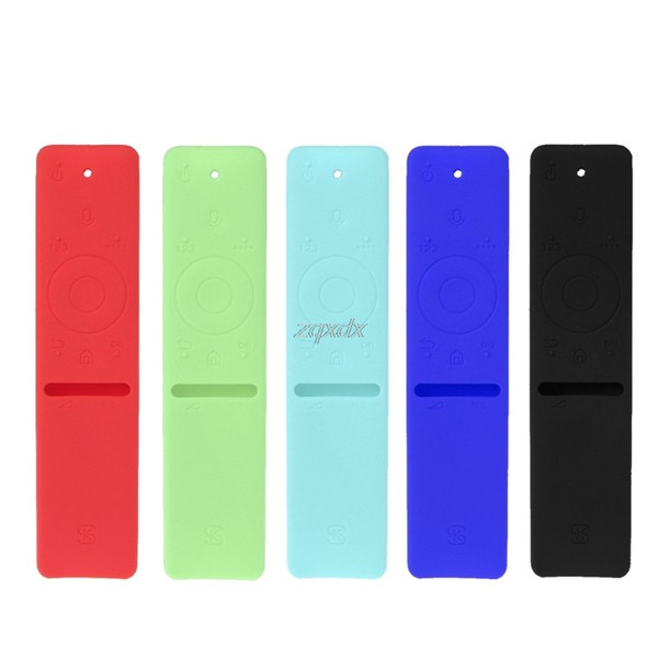 Silicone Protective Cover Case For Samsung Smart TV Voice Version Remote Control UA55KU6300J UA55KU6880J UA49KS7300