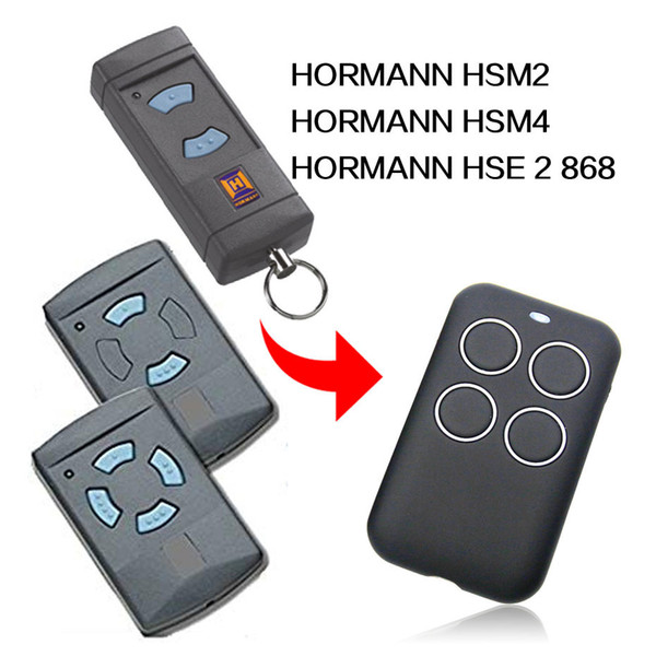 Hormann Hsm2 Hsm4 Hse 2 868 Remote Control Universal Gate Remote Control Hormann Hse24 Garage Door Remote Control 433mhz J190523