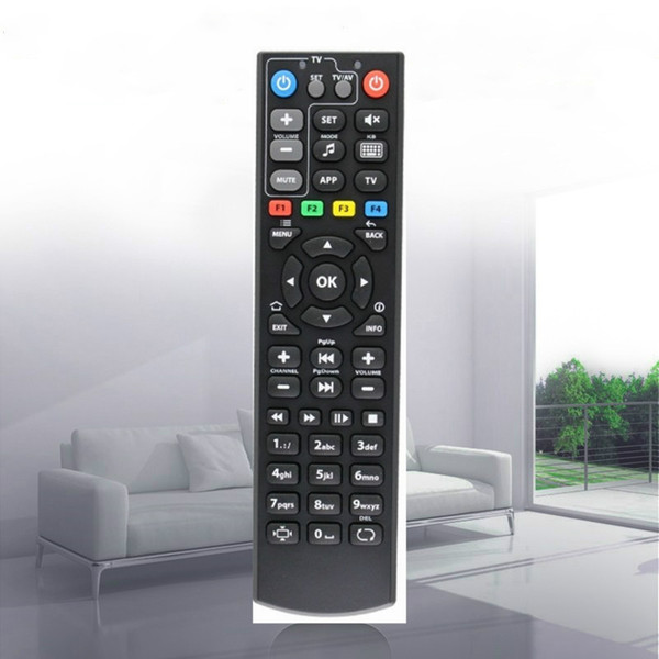 High quality cheap price Black Replacement remote control for mag250 linux system IPTV SET TOP BOX