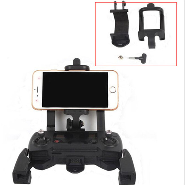 for DJI Remote Control Holder bracket Phone 50 85mm Tablet Front bracket Holder Clip Phone Clamp for DJI Mavic Pro Air Spark