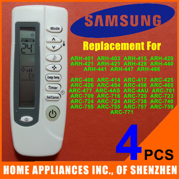 SAMSUNG Split Portable Window Air Conditioner Remote Control Compatible With ARH-401 ARH-403 ARH-415 ARH-420 ARH-421 ARH-440