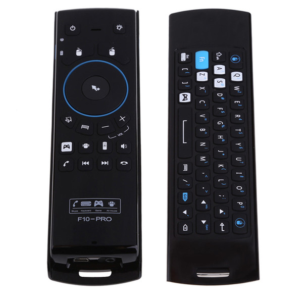 Fly Air Mouse Wireless Remote Control Game Keyboard MeLE F10 Pro 2.4GHz Earphone Microphone Speaker for Mini pc Projector Tablet