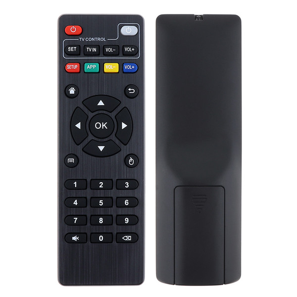 Universal IR Replacement Remote Control Support 2*3A Battery for Android TV Box TX3 Mini TX92 TX28 etc.