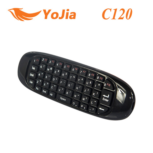 Original 2.4GHz G Mouse C120 Air Mouse T10 Rechargeable Wireless GYRO Air Fly Mouse and Keyboard Combo for Android TV Box Computer