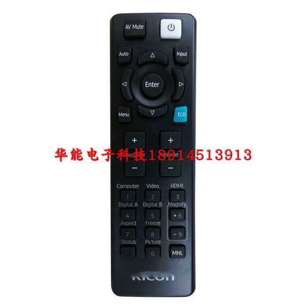 Original REPLACEMENT remote control For RICOH PJWU5760 PJW1000 PJW2000 PJLU5000 PJS2130 PX2130 PJWX2130 Projectors