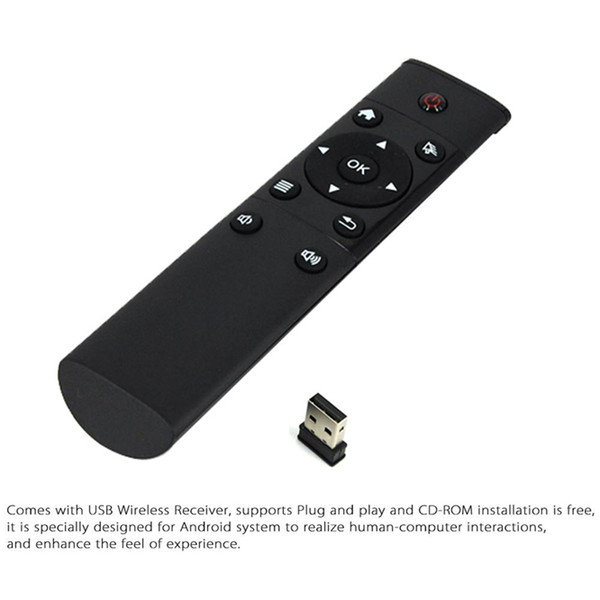 FM4 Magic 2.4G Wireless Remote Controller With USB Receiver Adapter for Android TV Box Smart TV TV-Dongle PC Projector